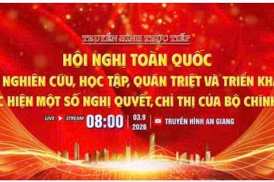 Hội nghị trực tuyến toàn quốc nghiên cứu, học tập, quán triệt và triển khai thực hiện một số Nghị quyết, Chỉ thị của Bộ Chính trị