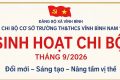 CHI BỘ TRƯỜNG TH&THCS VĨNH BÌNH NAM 1 TỔ CHỨC SINH HOẠT THƯỜNG KỲ THÁNG 9/2026