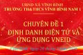TRƯỜNG TH&THCS VĨNH BÌNH NAM 1 TỔ CHỨC TẬP HUẤN KỸ NĂNG THÔNG TIN MẠNG CHO HỌC SINH KHỐI 8 SỐ GẮN VỚI TUYÊN TRUYỀN AN TOÀN THÔNG TIN TRÊN MẠNG