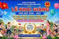 Khai giảng năm học 2026-2027 Trường Tiểu học và THCS Vĩnh Bình Nam 1 đón nhận Bằng công nhận trường đạt chuẩn quốc gia