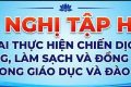 TIẾP THU HỘI NGHỊ TRIỂN KHAI CHIẾN DỊCH 45 NGÀY CẬP NHẬT, LÀM SẠCH VÀ ĐỒNG BỘ DỮ LIỆU NGÀNH GIÁO DỤC