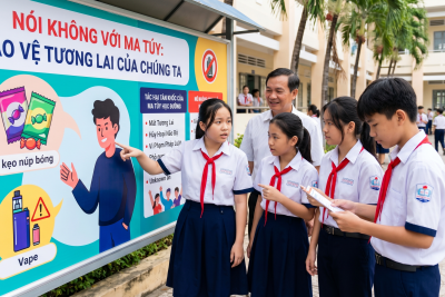 🛑 CẢNH BÁO MA TÚY “NÚP BÓNG”: LÀM THẾ NÀO ĐỂ HỌC SINH TRƯỜNG CHÚNG TA TỰ BẢO VỆ MÌNH? 🛡️