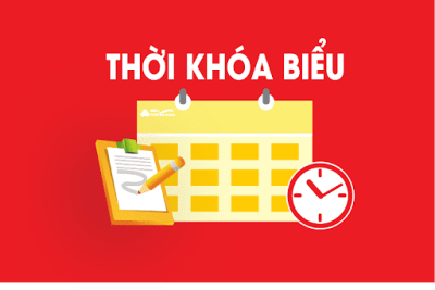 Thời khóa biểu số 3, áp dụng từ ngày 04/12/2025 (Từ tuần 13)