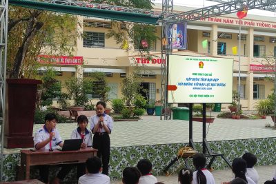 TỔ CHỨC SINH HOẠT CHUYÊN ĐỀ” XÂY DỰNG TÌNH BẠN ĐẸP, NÓI KHÔNG VỚI BẠO LỰC HỌC ĐƯỜNG” GẮN VỚI TUYÊN TRUYỀN PHÁP LUẬT VÀ AN TOÀN GIAO THÔNG NĂM HỌC 2025-2026