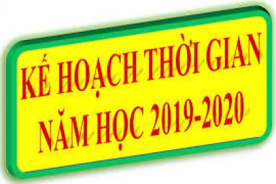 Quyết định ban hành Khung kế hoạch thời gian năm học 2019- 2020 của UBND tỉnh Kiên Giang và Hướng dẫn một số nhiệm vụ đầu năm học của SGD&ĐT Kiên Giang