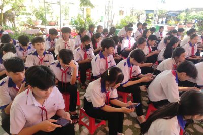 HÀNH TRANG SỐ CHO TƯƠNG LAI: TRƯỜNG TH&THCS VĨNH BÌNH NAM 1 TỔ CHỨC TRANG BỊ KỸ NĂNG SỐ CHO HỌC SINH